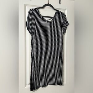 Woman’s Striped Sundress